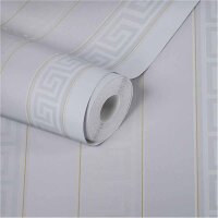 Tapete Grau, Silber, Gold, Kupfer VERSACE Satintapete...