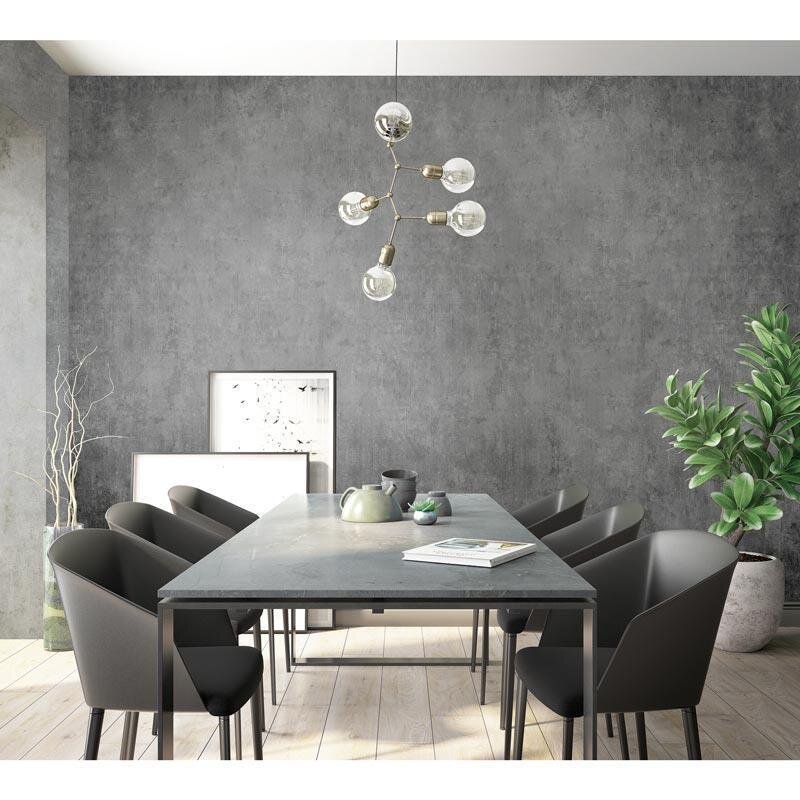 Digitaldruck-Tapete Grau, Silber Marburg (32643)