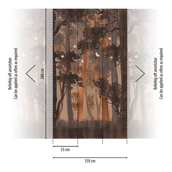 Digitaldruck-Tapete Botanic & Jungle livingwalls (392371)