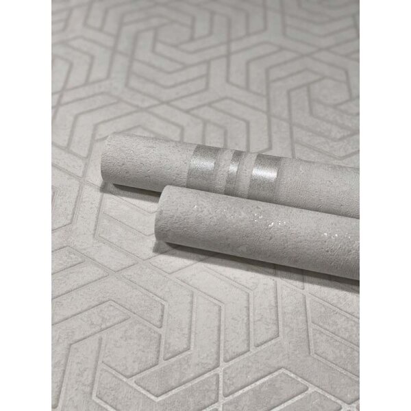 Tapete Beige, Creme, Grau, Silber Marburg Vliestapete (32635)