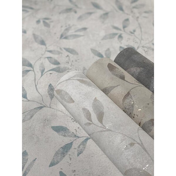 Tapete Beige, Creme, Grau, Silber Marburg Vliestapete (32633)