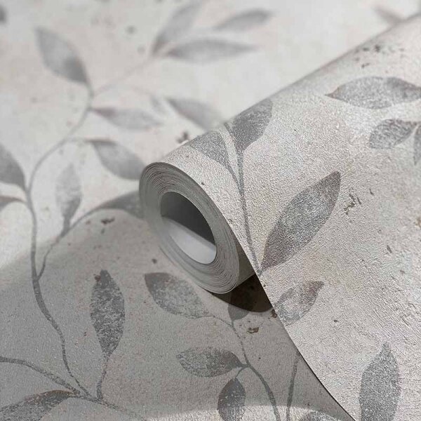 Tapete Beige, Creme, Grau, Silber Marburg Vliestapete (32633)