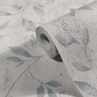 Tapete Beige, Creme, Grau, Silber Marburg Vliestapete...