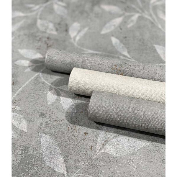 Tapete Grau, Silber Marburg Vliestapete (32615)