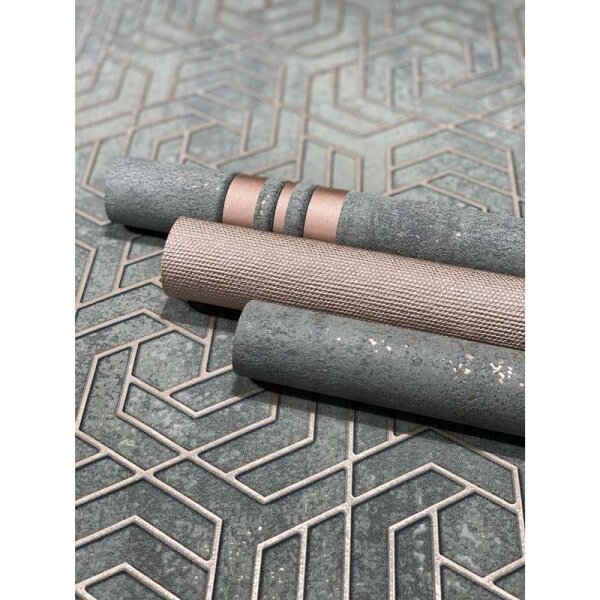 Tapete Grau, Silber Marburg Vliestapete (32614)