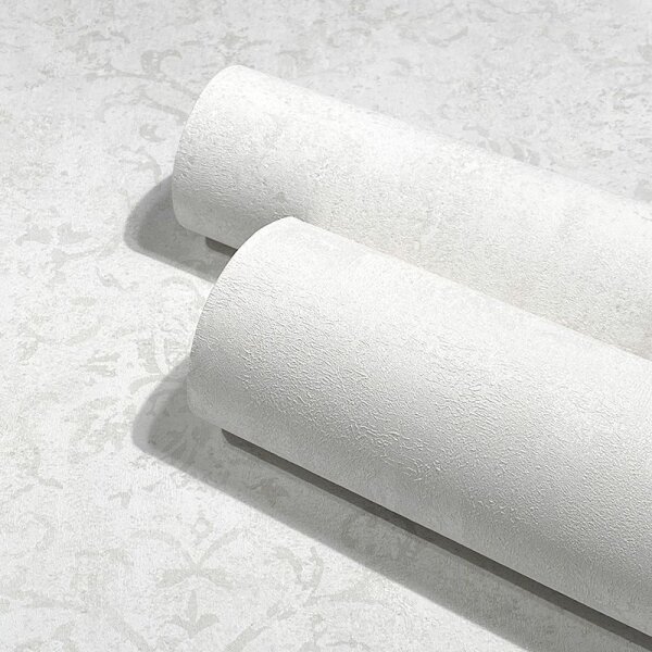 Tapete Grau, Silber, Weiß Marburg Vliestapete (32611)