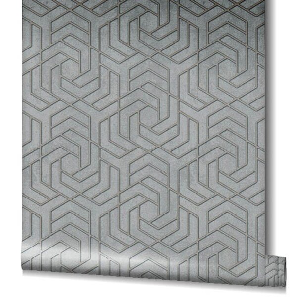 Tapete Grau, Silber Marburg Vliestapete (32610)