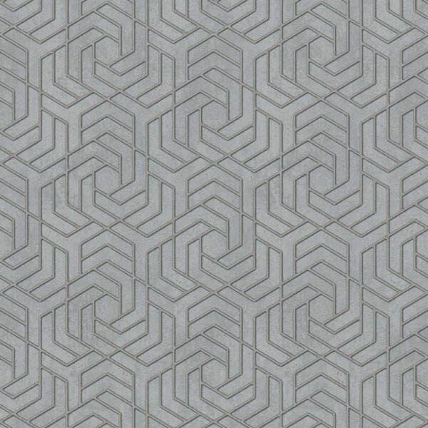 Tapete Grau, Silber Marburg Vliestapete (32610)