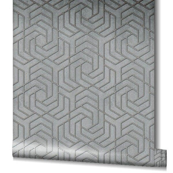 Tapete Grau, Silber Marburg Vliestapete (32610)