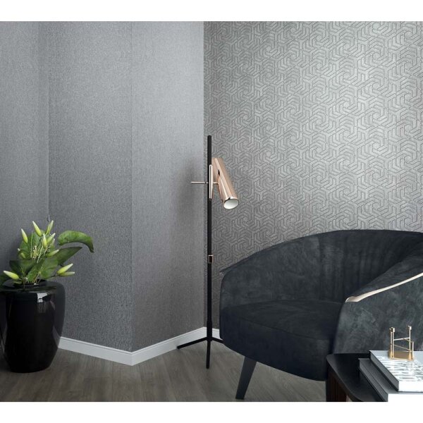 Tapete Grau, Silber Marburg Vliestapete (32609)