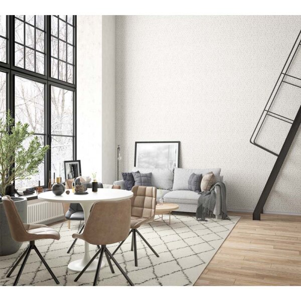 Tapete Beige, Creme, Grau, Silber Marburg Vliestapete (32608)