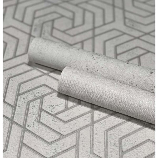 Tapete Grau, Silber Marburg Vliestapete (32607)
