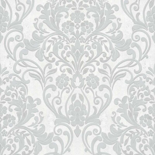 Tapete Grau, Silber Marburg Vliestapete (32602)