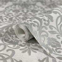 Tapete Grau, Silber Marburg Vliestapete (32602)