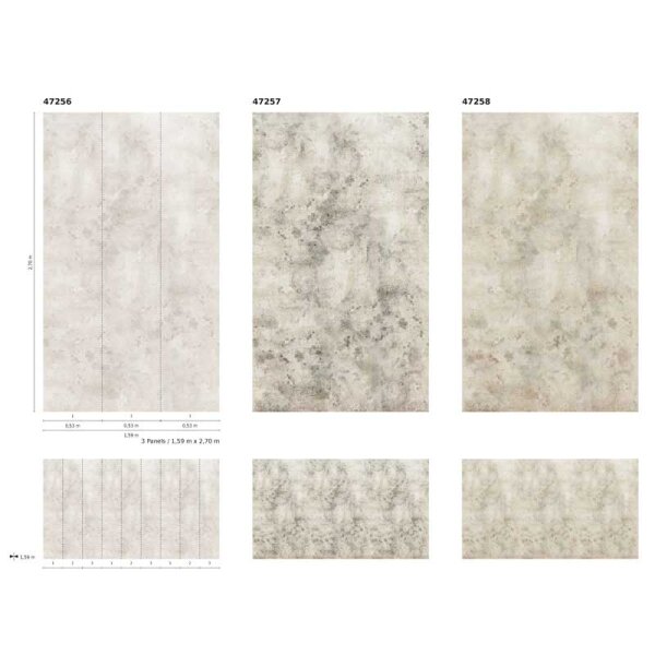 Digitaldruck-Tapete Stone Chic Marburg (47258)