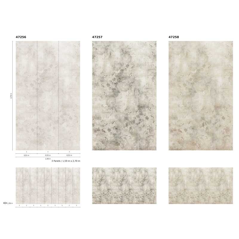 Digitaldruck-Tapete Stone Chic Marburg (47257)