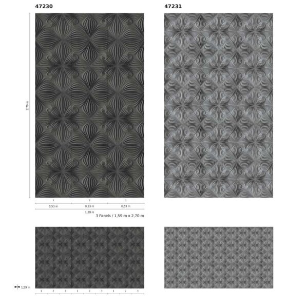 Digitaldruck-Tapete Elegant Pattern Marburg (47230)