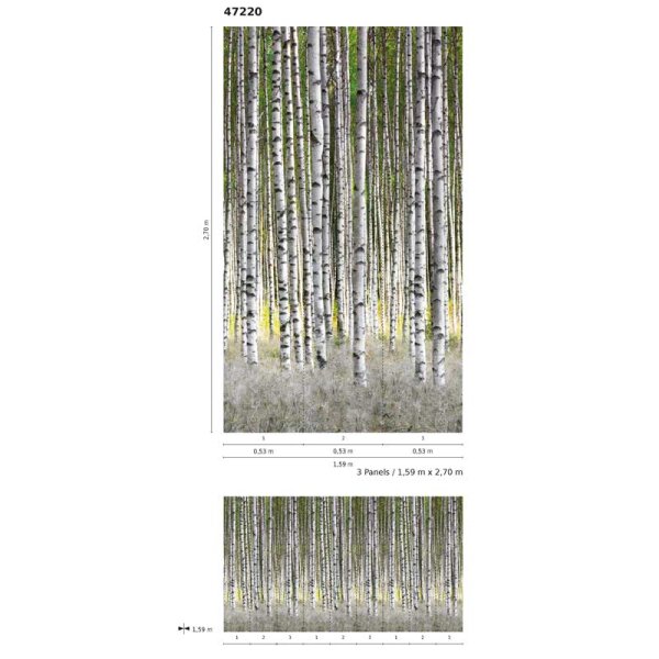 Digitaldruck-Tapete Natural Style Marburg (47220)