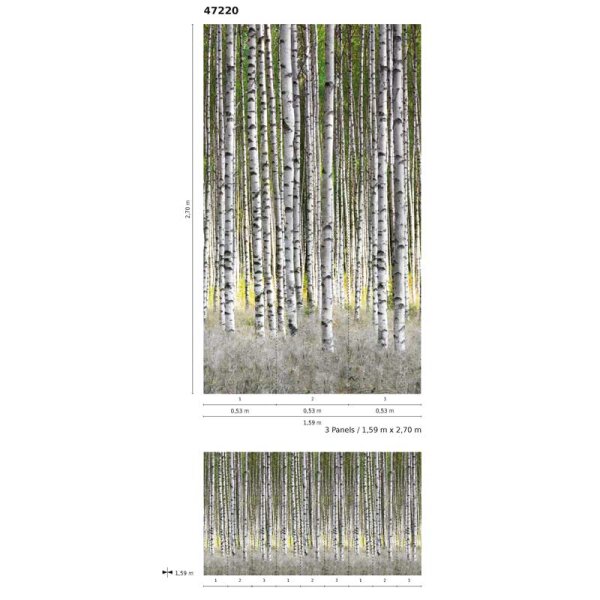 Digitaldruck-Tapete Natural Style Marburg (47220)