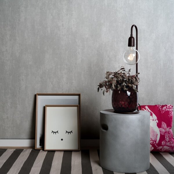 Tapete Schwarz, Anthrazit Marburg Vliestapete (59313)