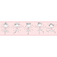 Bord&uuml;re Rosa, Rose AS-Creation Papier (403722)