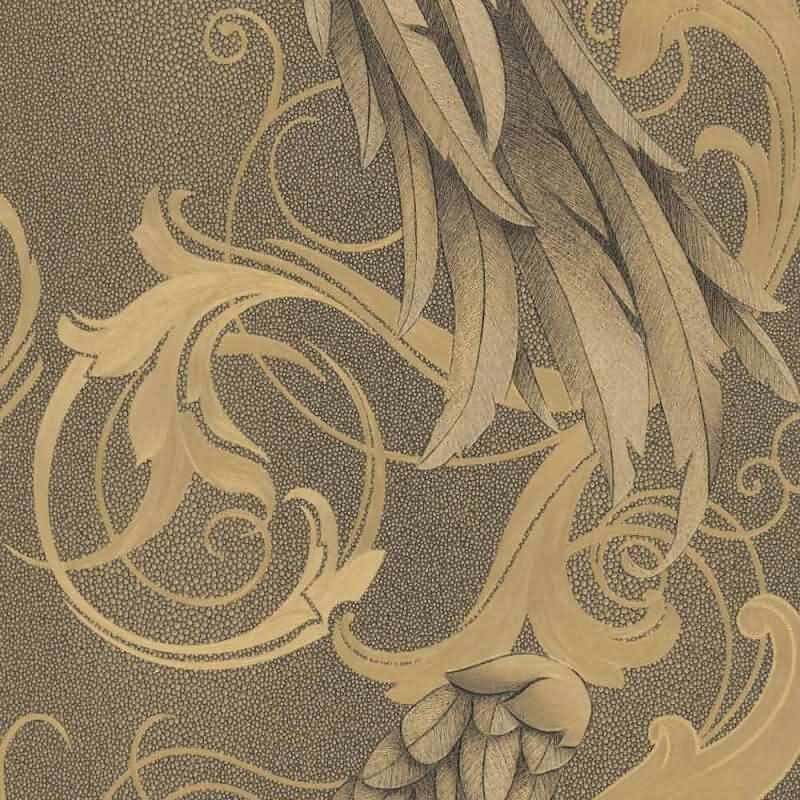 Tapete Gold, Kupfer Harald Glööckler Vliestapete (52540)