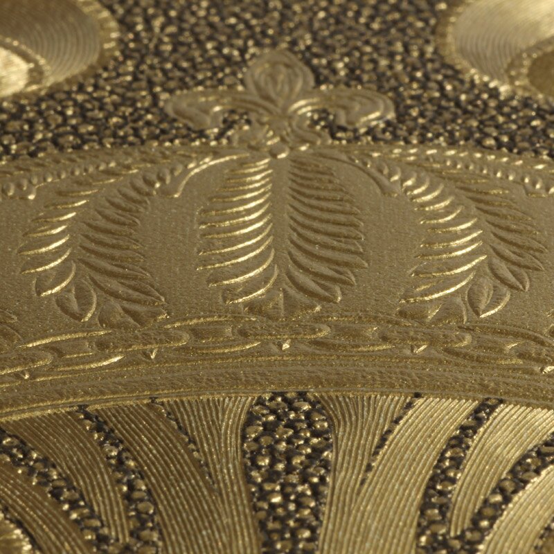 Tapete Gold, Kupfer Harald Glööckler Vliestapete (52540)