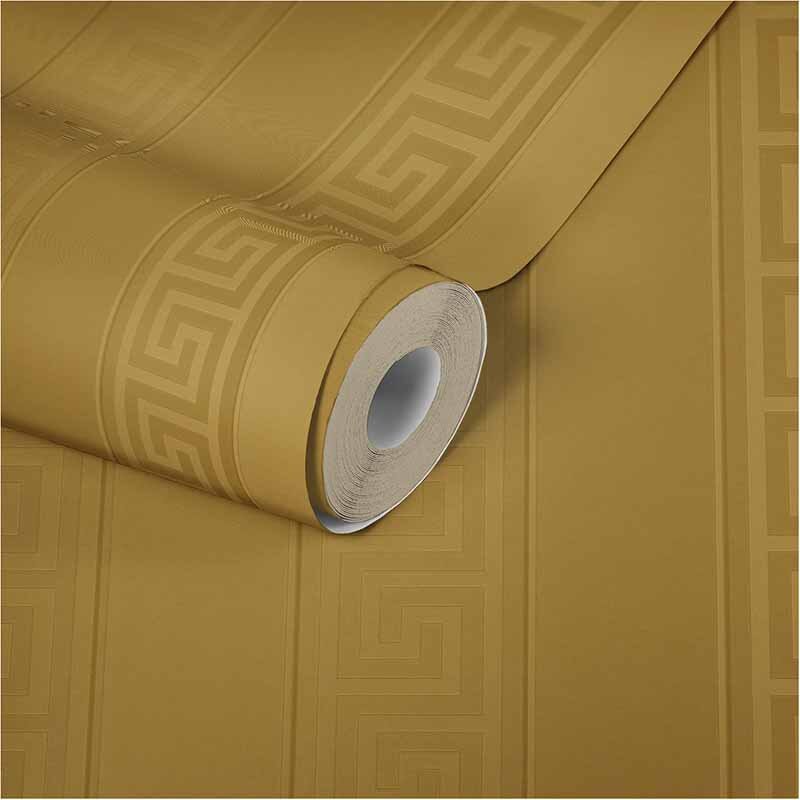 Tapete Gold, Kupfer VERSACE Satintapete (935242)