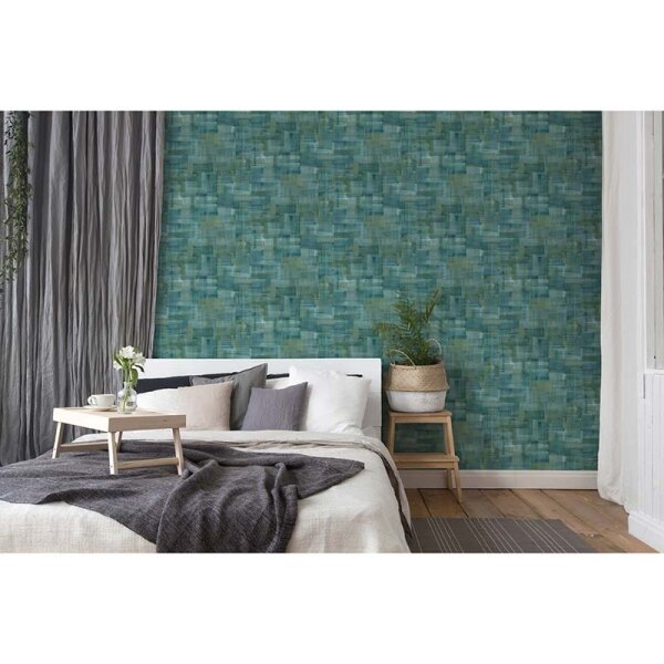 Tapete Blau, Grün Private Walls Vliestapete (375321)