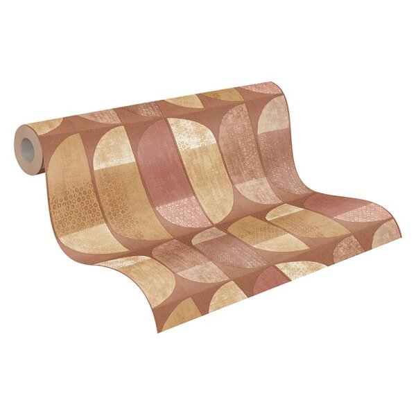 Tapete Orange, Terrakotta Private Walls Vliestapete (375317)