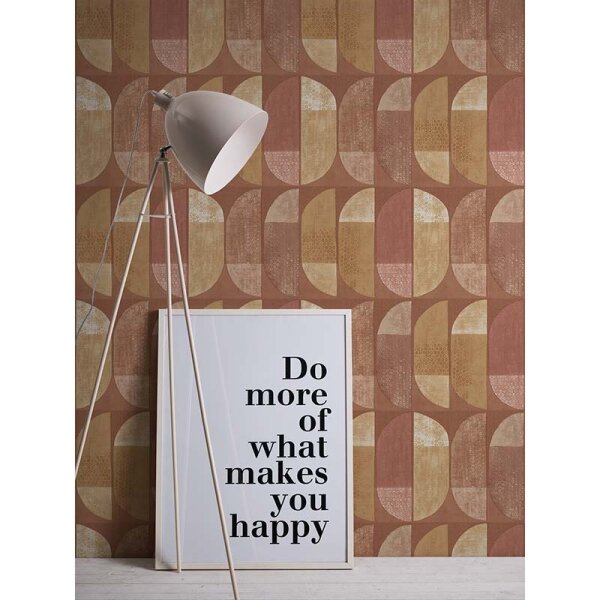 Tapete Orange, Terrakotta Private Walls Vliestapete (375317)