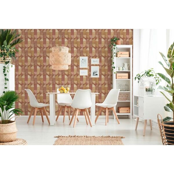 Tapete Orange, Terrakotta Private Walls Vliestapete (375317)