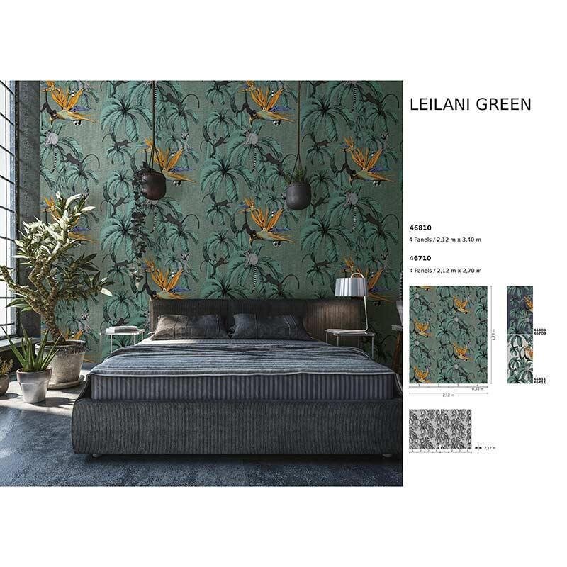 Digitaldruck-Tapete LEILANI GREEN Marburg (46810)