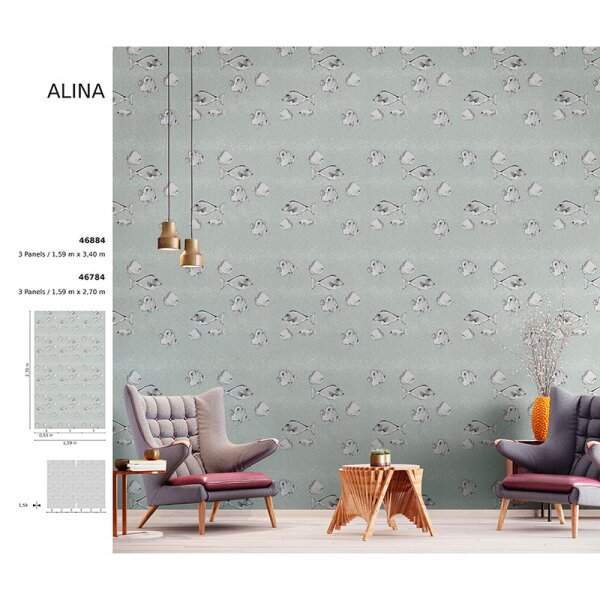 Digitaldruck-Tapete ALINA Marburg (46784)