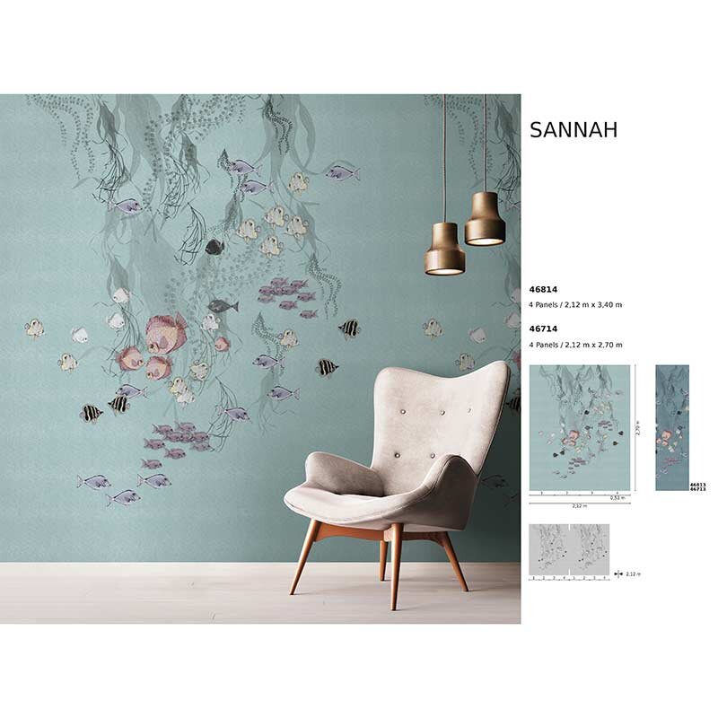 Digitaldruck-Tapete SANNAH Marburg (46713)