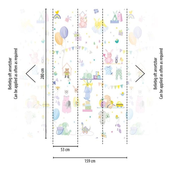 Digitaldruck-Tapete House of Turnowsky Kids livingwalls (391881)