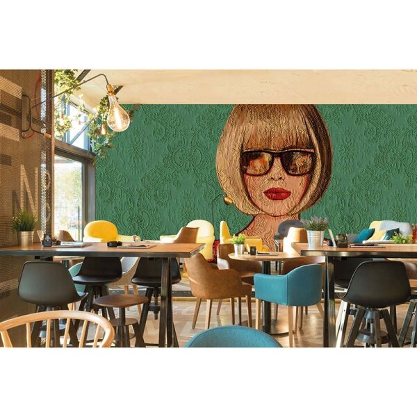 Digitaldruck-Tapete Lady Ornament 1 Architects Paper (DD118315)