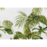 Digitaldruck-Tapete Tropical Leaves Artwork 1 Architects...