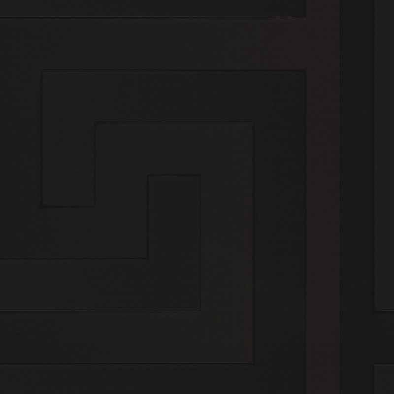 Tapete Schwarz, Anthrazit VERSACE Satintapete (935234)