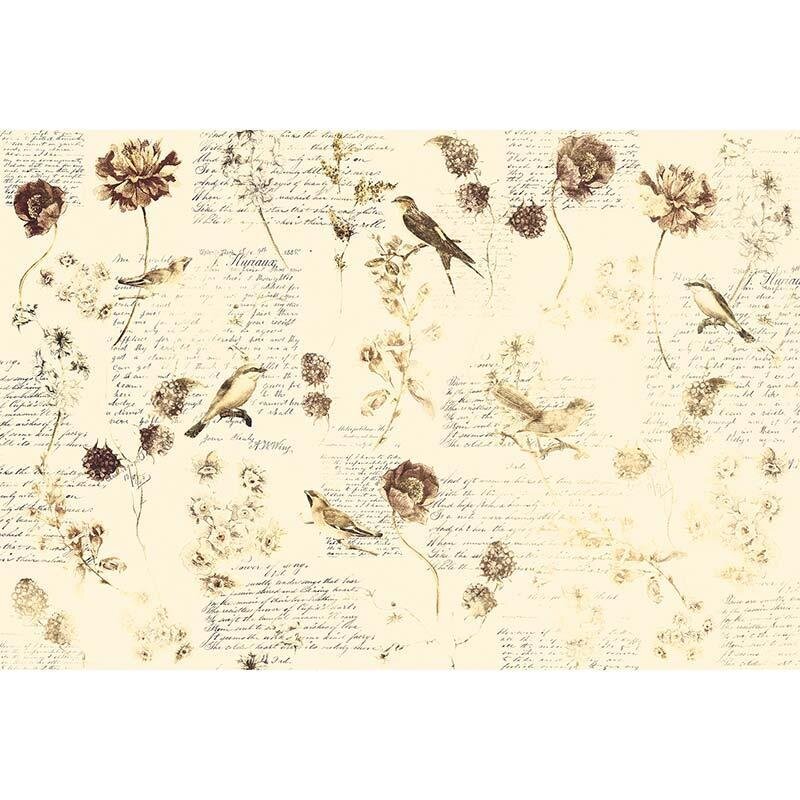 Digitaldruck-Tapete Bird Poetry 3 Architects Paper (DD118230)