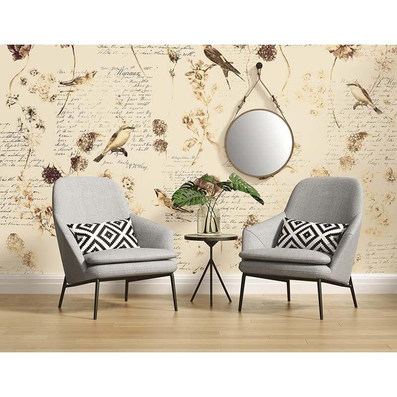 Digitaldruck-Tapete Bird Poetry 3 Architects Paper (DD118230)