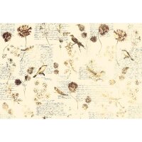 Digitaldruck-Tapete Bird Poetry 3 Architects Paper...