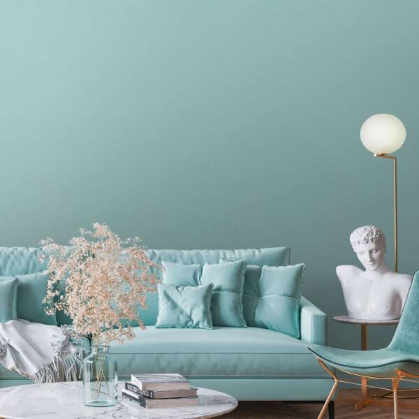 Tapete Türkis livingwalls Vliestapete (392672)