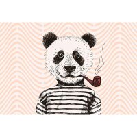 Digitaldruck-Tapete Modern Panda 2 Architects Paper...
