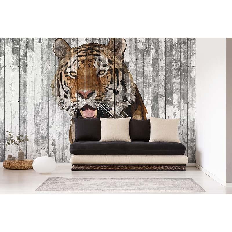 Digitaldruck-Tapete Polygon Tiger 2 Architects Paper (DD118155)
