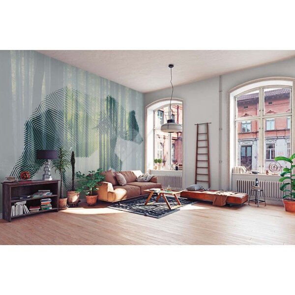 Digitaldruck-Tapete Bear Forest 1 Architects Paper (DD118110)