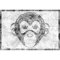 Digitaldruck-Tapete Monkey Pattern 3 Architects Paper...