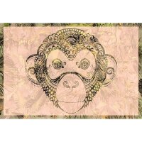 Digitaldruck-Tapete Monkey Pattern 2 Architects Paper...