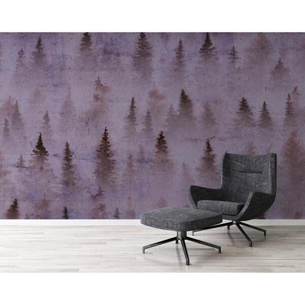 Digitaldruck-Tapete Coniferous Artwork 2 Architects Paper (DD117985)