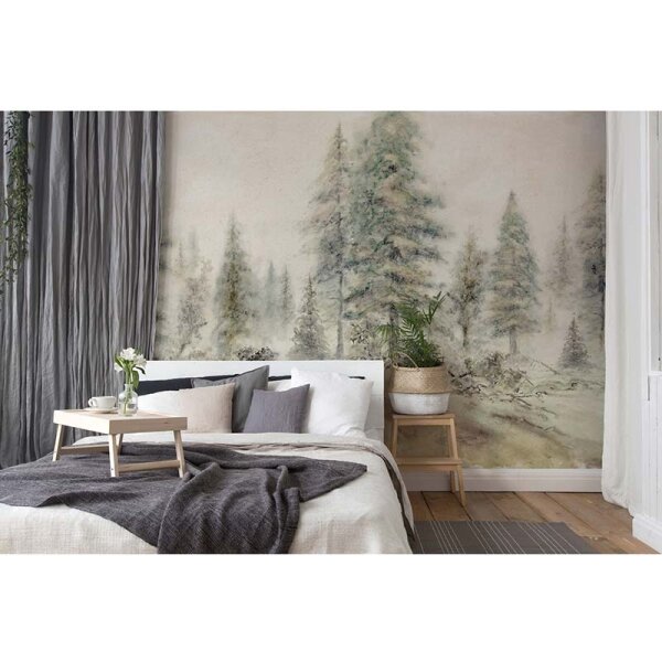 Digitaldruck-Tapete Aquarel Forest 2 Architects Paper (DD117845)